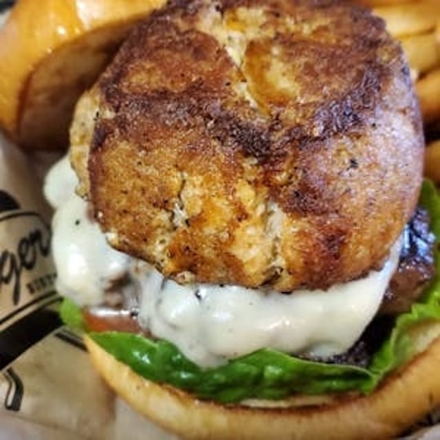 Surfland Burger.