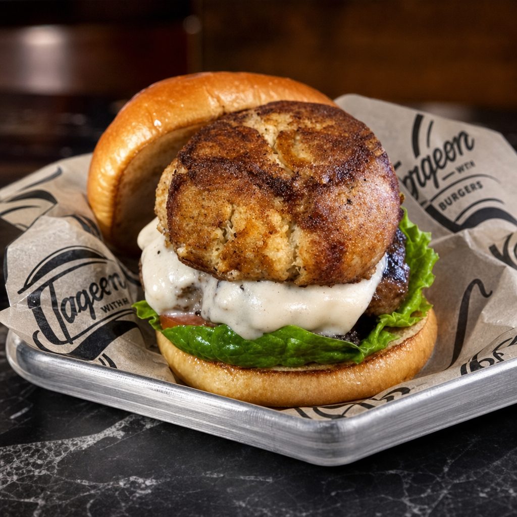 Surfland Burger.